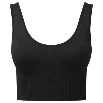 Women's TriDri® ribbed seamless 3D fit multi-sport bra Thumbnail