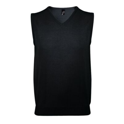 SOL'S Unisex Gentlemen Sleeveless Cotton Acrylic V Neck Sweater Thumbnail