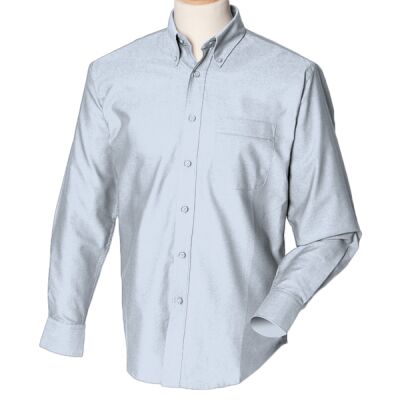 Henbury Long Sleeve Classic Oxford Shirt Thumbnail