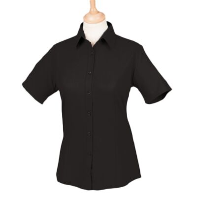 Henbury Ladies Short Sleeve Wicking Shirt Thumbnail
