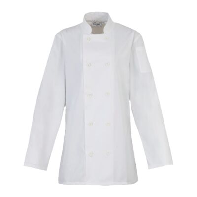 Premier Ladies Long Sleeve Chef's Jacket Thumbnail