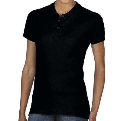 Gildan Ladies SoftStyle® Double Piqué Polo Shirt Thumbnail