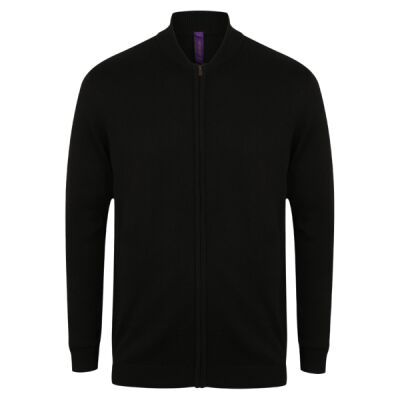 Henbury Unisex Zip Through Cardigan Thumbnail