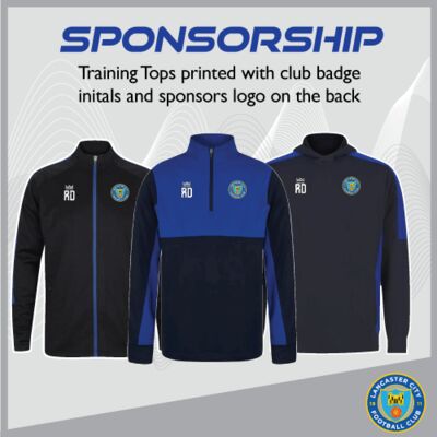 Sponsorship Tracksuit Top Thumbnail