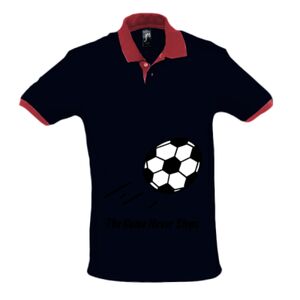 SOL'S Prince Contrast Cotton Piqué Polo Shirt Thumbnail