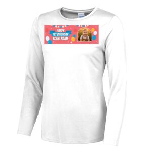 AWDis Ladies Cool Long Sleeve T-Shirt Thumbnail